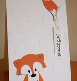 Marianne Design Stamping and embossing folder, Fox