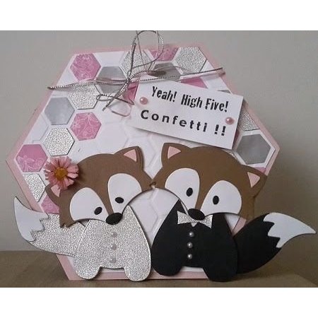 Marianne Design Stampaggio e cartella goffratura, Fox