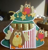 Marianne Design Stempling og preging mappe, Owl