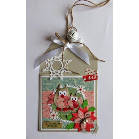 Marianne Design Stempling og preging mappe, Owl