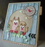 Marianne Design Stempling og preging mappe, Owl