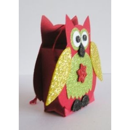 Marianne Design Stempling og preging mappe, Owl