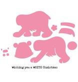 Marianne Design Punching and embossing templates: Bear