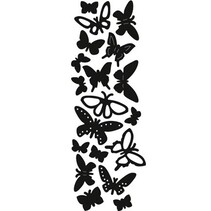 Bokse og preging mal: Butterflies