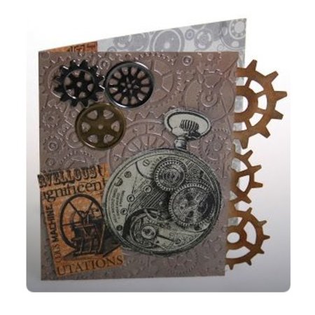 Docrafts / Papermania / Urban Rubber stamp, issue: Chronology