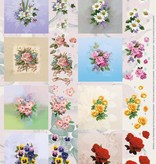 BILDER / PICTURES: Studio Light, Staf Wesenbeek, Willem Haenraets 3D die cut sheet, mini, "flowers"