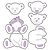 Spellbinders und Rayher Poinçonnage et gaufrage modèle: Spellbinders Assistant Modèle: Teddys