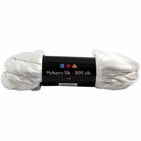 BASTELZUBEHÖR / CRAFT ACCESSORIES Rohseidengarne, 100 gr oder 50gr