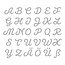 Spellbinders und Rayher Punzonatura e modello di goffratura: tedesco maiuscole AZ