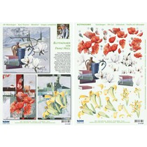 3D die cut sheet paper size A4 + Design