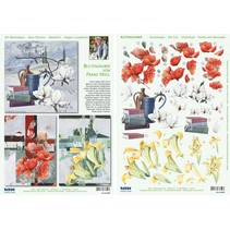 3D die cut sheet paper size A4 + Design