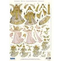 3D Die Cut folha: Felicitas Kreutzer "Angel", 3 projetos