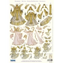 3D Die Cut folha: Felicitas Kreutzer "Angel", 3 projetos