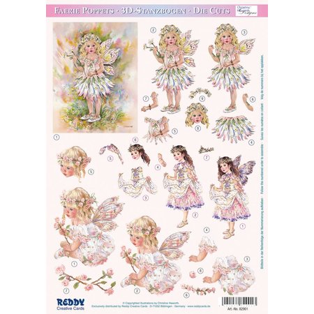 BILDER / PICTURES: Studio Light, Staf Wesenbeek, Willem Haenraets 3D Die Cut sheet: Christine Haworth Designs, "Angel", 3 Designs