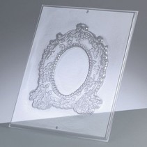 Relief Shape: Oval frame
