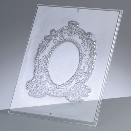 GIESSFORM / MOLDS ACCESOIRES Relief Shape: Oval frame