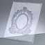 GIESSFORM / MOLDS ACCESOIRES Relief Form: Oval ramme