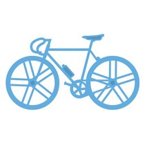 Perfuração e molde de estampagem, bicicleta