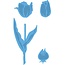 Marianne Design Perfuração e molde de estampagem, tulipa