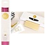 BASTELZUBEHÖR / CRAFT ACCESSORIES metallic films, kleur roze
