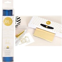 metallic folies, kleur blauw