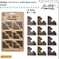 Embellishments / Verzierungen Metal hoek, 12 stuks antiek,