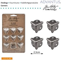 8 Ancient Box Eck feet + screws