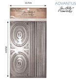 Embellishments / Verzierungen Advantus Tim Holtz adesivi operosi cornice decorativa