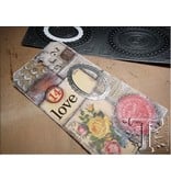 Embellishments / Verzierungen Advantus Tim Holtz flittige klistremerker dekorativ ramme