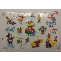 Bilderbogen, scraps, tema: sød lille kanin