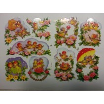 Bilderbogen, scraps, Theme: Spring