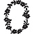 Marianne Design Goffratura e Schneideshablone, corona di fiori OVALE, CR1215