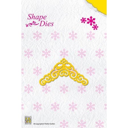 Nellie snellen Embossing and cutting template, corner