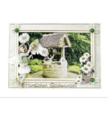 Embellishments / Verzierungen Die cut ark carts, brønde, trillebøre