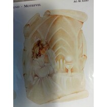 Bakgrunn bow + enkeltark, tema: Communion / Bekreftelse