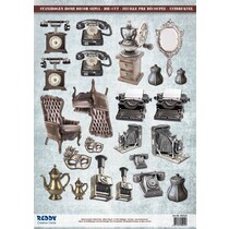 Stanzbogen Home Decor, 23 Teile