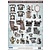 Embellishments / Verzierungen Stanzbogen Home Decor, 23 Teile