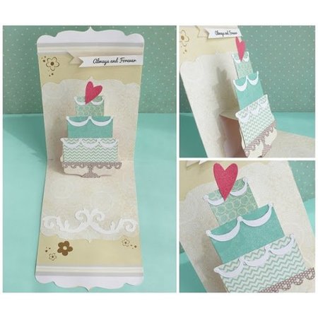 Sizzix Schneideshablone, Sizzix Bigz 658.357 La "torta a strati"