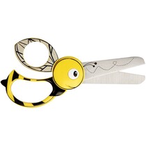 Kinderen schaar met dierlijk motief, 13 cm