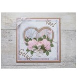 Marianne Design Ponsen en embossing sjabloon: Rose