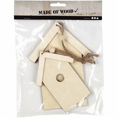 Objekten zum Dekorieren / objects for decorating wooden to decorate 2 birdhouses