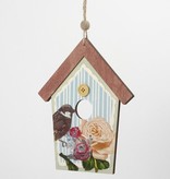 Objekten zum Dekorieren / objects for decorating houten tot 2 nestkastjes te versieren