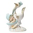 Embellishments / Verzierungen Stork blue in the shoe, 8,5 cm