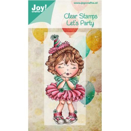 Joy!Crafts und JM Creation Gennemsigtige frimærker, Lad os Party