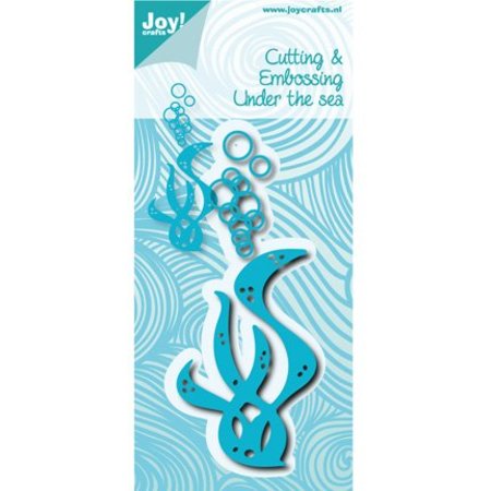 Joy!Crafts und JM Creation Bokse og preging mal: Alger og bobler