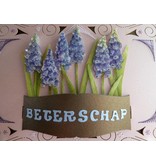 KARTEN und Zubehör / Cards Bastelbuch + 1 luksus card layout + 3D blomster