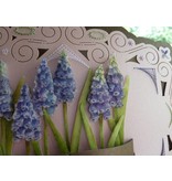 KARTEN und Zubehör / Cards Bastelbuch + 1 Luxus Kartenlayout + 3D Blumen