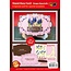 KARTEN und Zubehör / Cards Bastelbuch + 1 layout do cartão de luxo + 3D flores