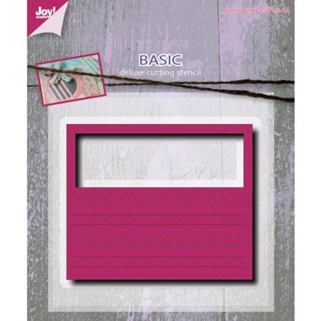 Joy!Crafts und JM Creation Punching and embossing template: Mery's rectangle fantasy
