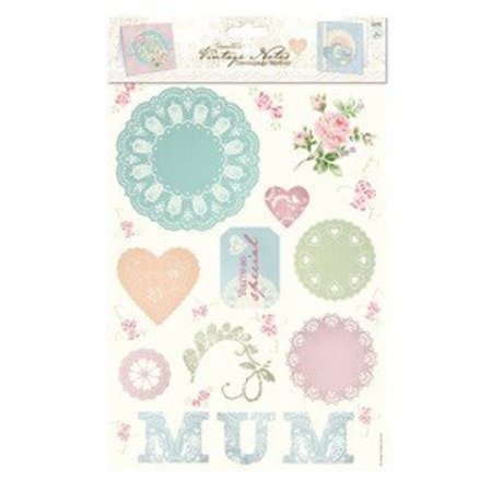 BILDER / PICTURES: Studio Light, Staf Wesenbeek, Willem Haenraets Decoupage Medley (2pk) - Vintage Notes - Mum